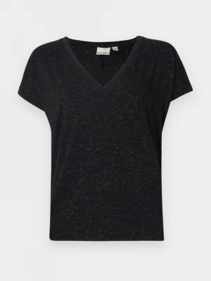 Foto van product T-shirt basic Ichi zwart