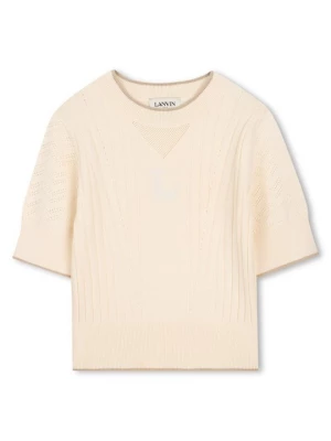 Foto van product T-shirt basic Lanvin beżowy