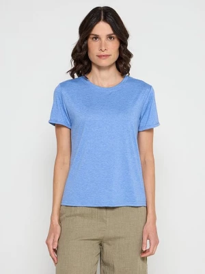 Foto van product T-shirt basic Le Jardin du Lin blauw