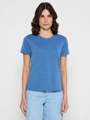 Foto van product T-shirt basic Le Jardin du Lin donkerblauw