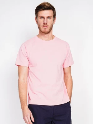 Foto van product T-shirt basic Le Jardin du Lin donkerroze