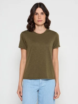 Foto van product T-shirt basic Le Jardin du Lin kaki