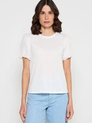 Foto van product T-shirt basic Le Jardin du Lin wit
