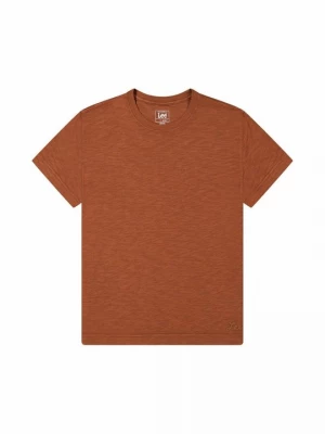 Foto van product T-shirt basic Lee donkerbruin