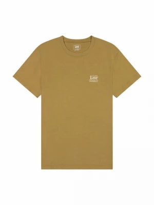 Foto van product T-shirt basic Lee lichtbruin