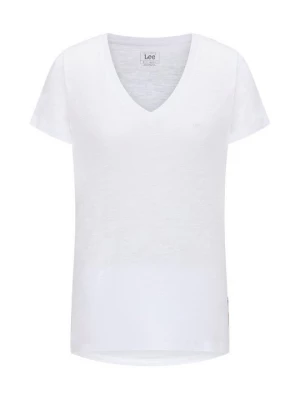Foto van product T-shirt basic Lee wit