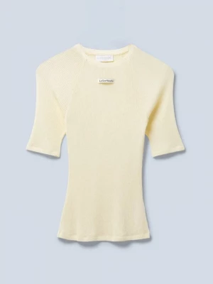 Foto van product T-shirt basic LeGer geel