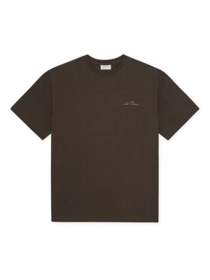 Foto van product T-shirt basic Les Deux donkerbruin