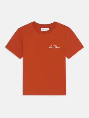 Foto van product T-shirt basic Les Deux rood