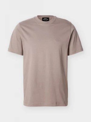 Foto van product T-shirt basic Mads Nørgaard lichtbruin