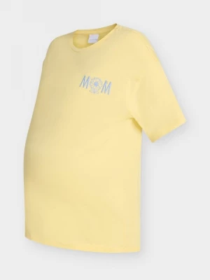 Foto van product T-shirt basic Mamalicious geel