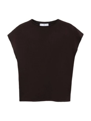 Foto van product T-shirt basic Mango bruin