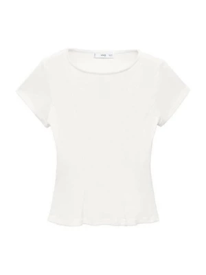 Foto van product T-shirt basic Mango wit