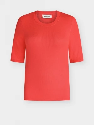 Foto van product T-shirt basic Modström lichtrood