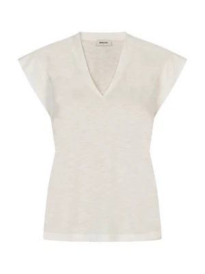 Foto van product T-shirt basic Modström wit