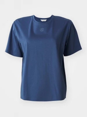 Foto van product T-shirt basic MSCH Copenhagen blauw