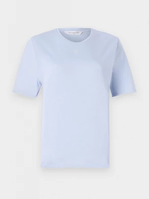 Foto van product T-shirt basic MSCH Copenhagen lichtblauw