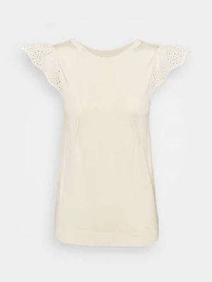 Foto van product T-shirt basic NAF NAF crème