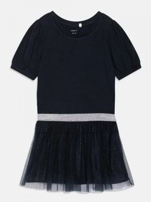 Foto van product T-shirt basic NAME IT donkerblauw
