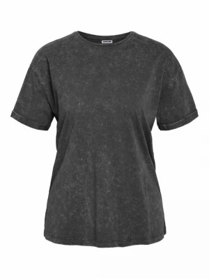 Foto van product T-shirt basic Noisy May gemêleerd zwart