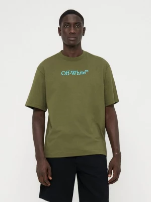 Foto van product T-shirt basic Off White groen