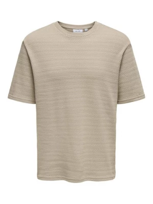 Foto van product T-shirt basic Only & Sons beżowy