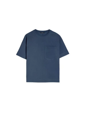 Foto van product T-shirt basic PARFOIS blauw