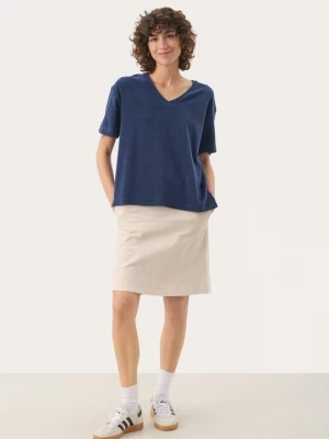 Foto van product T-shirt basic Part Two blauw