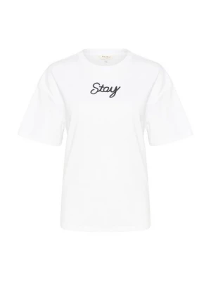 Foto van product T-shirt basic Part Two donkerblauw