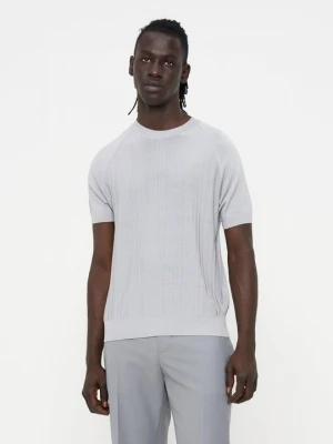 Foto van product T-shirt basic Patrizia Pepe grijs