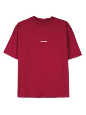Foto van product T-shirt basic Pegador bordeauxrood