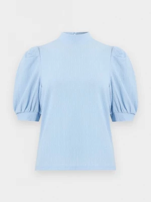 Foto van product T-shirt basic Pieces lichtblauw