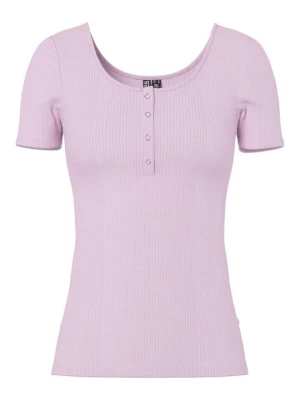 Foto van product T-shirt basic Pieces paars
