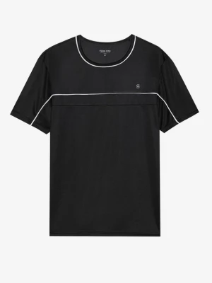 Foto van product T-shirt basic Pier One Sport By Zalando zwart