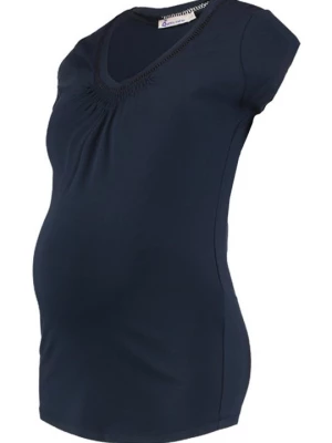 Foto van product T-shirt basic Queen Mum donkerblauw