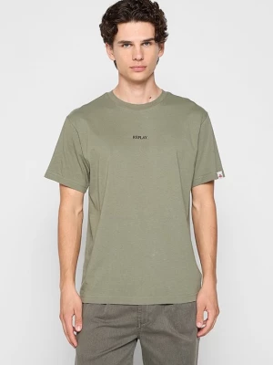 Foto van product T-shirt basic Replay kaki