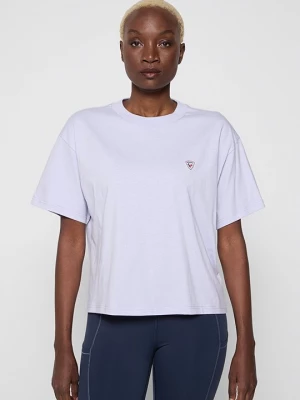 Foto van product T-shirt basic Rossignol lila