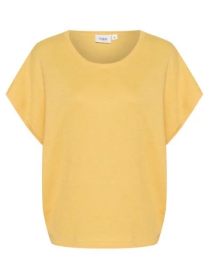 Foto van product T-shirt basic Saint Tropez geel