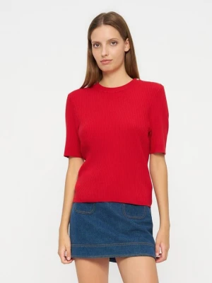 Foto van product T-shirt basic Sandro rood