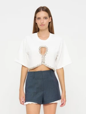 Foto van product T-shirt basic Sandro wit