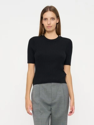 Foto van product T-shirt basic Sandro zwart