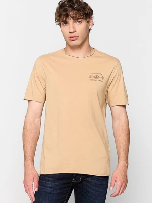 Foto van product T-shirt basic Scotch & Soda beżowy