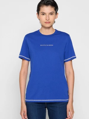 Foto van product T-shirt basic Scotch & Soda blauw