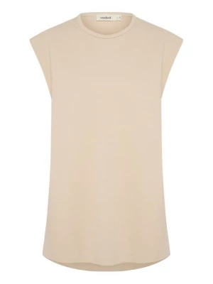 Foto van product T-shirt basic Soaked in Luxury beżowy