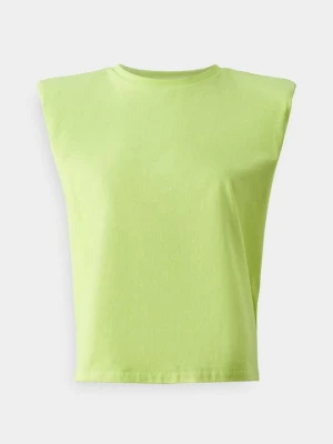Foto van product T-shirt basic SOMETHINGNEW groen