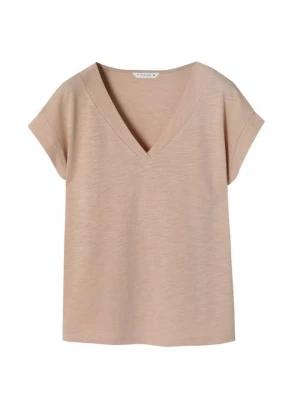 Foto van product T-shirt basic Tatuum beżowy