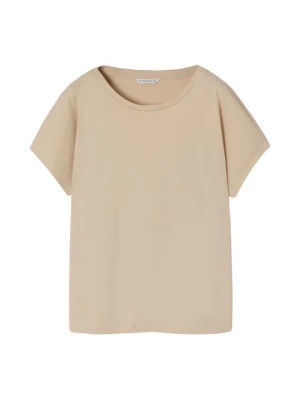 Foto van product T-shirt basic Tatuum beżowy