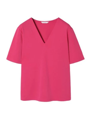Foto van product T-shirt basic Tatuum donkerroze