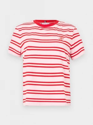 Foto van product T-shirt basic Tommy Hilfiger donkerroze