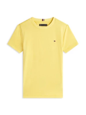 Foto van product T-shirt basic Tommy Hilfiger geel